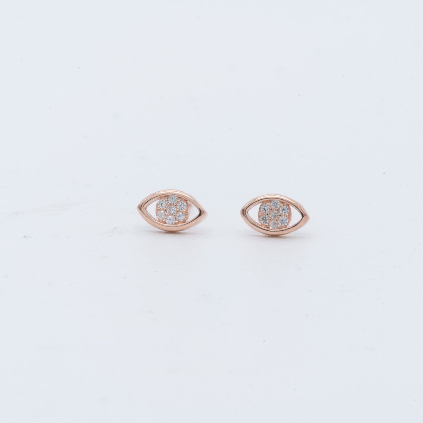 Tiny Teardrop Stud Earrings