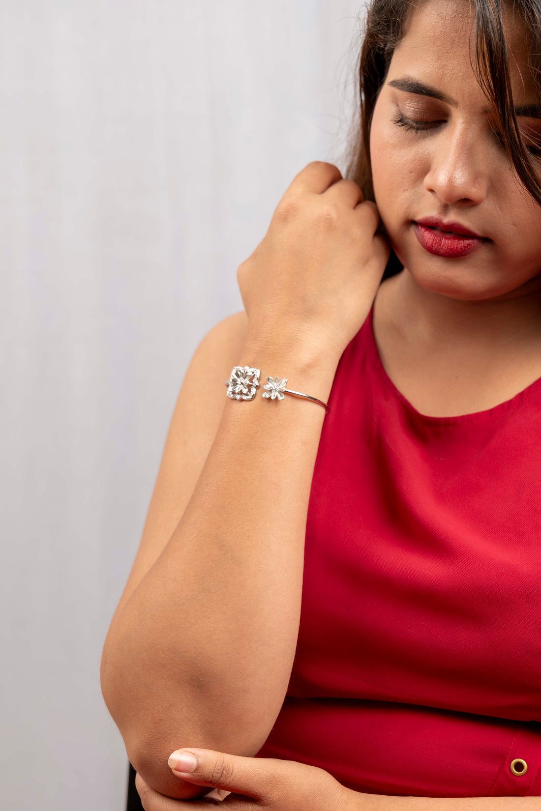 Lotus Petal Bangle