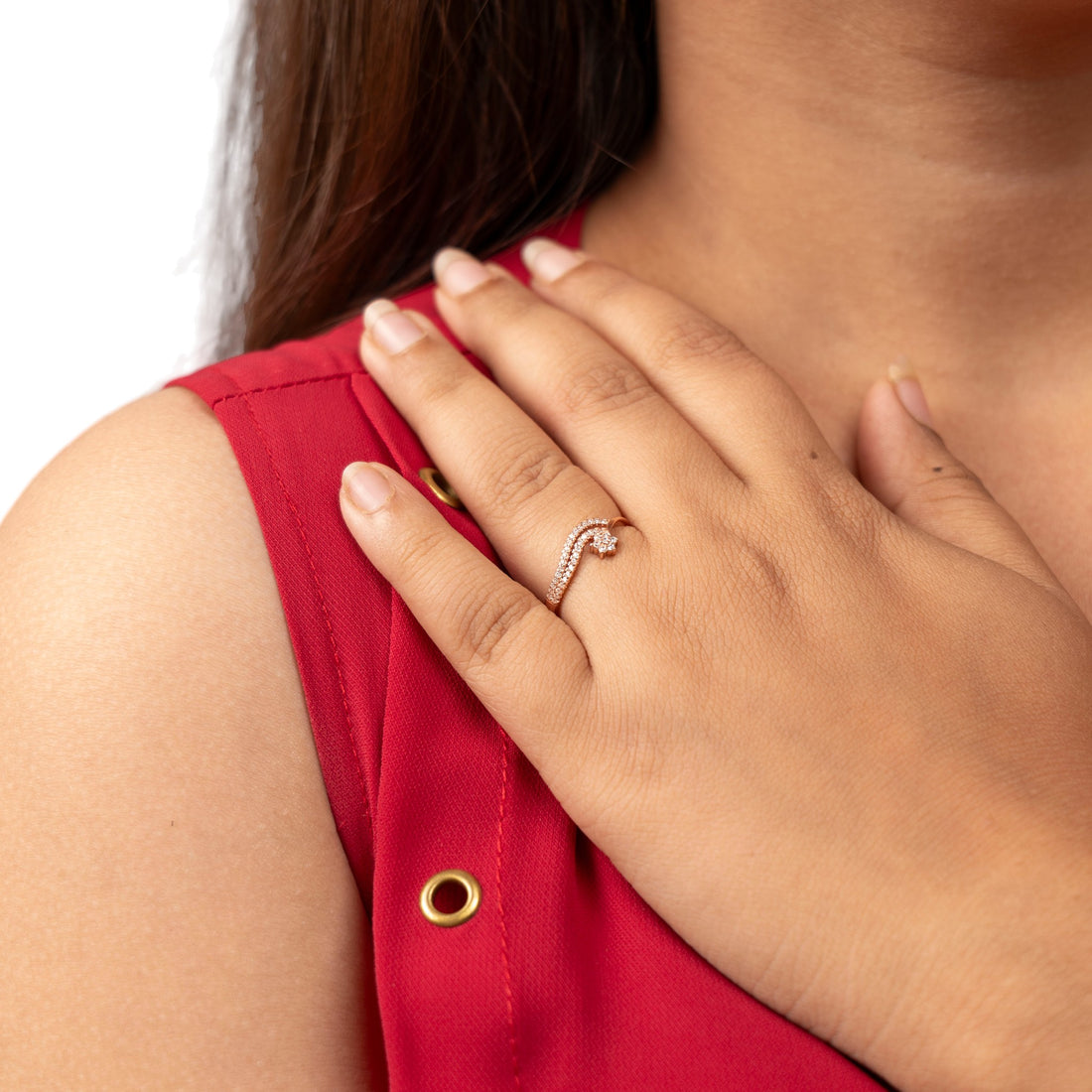 Twisted Flower Ring