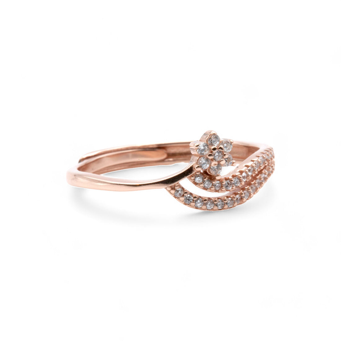Twisted Flower Ring