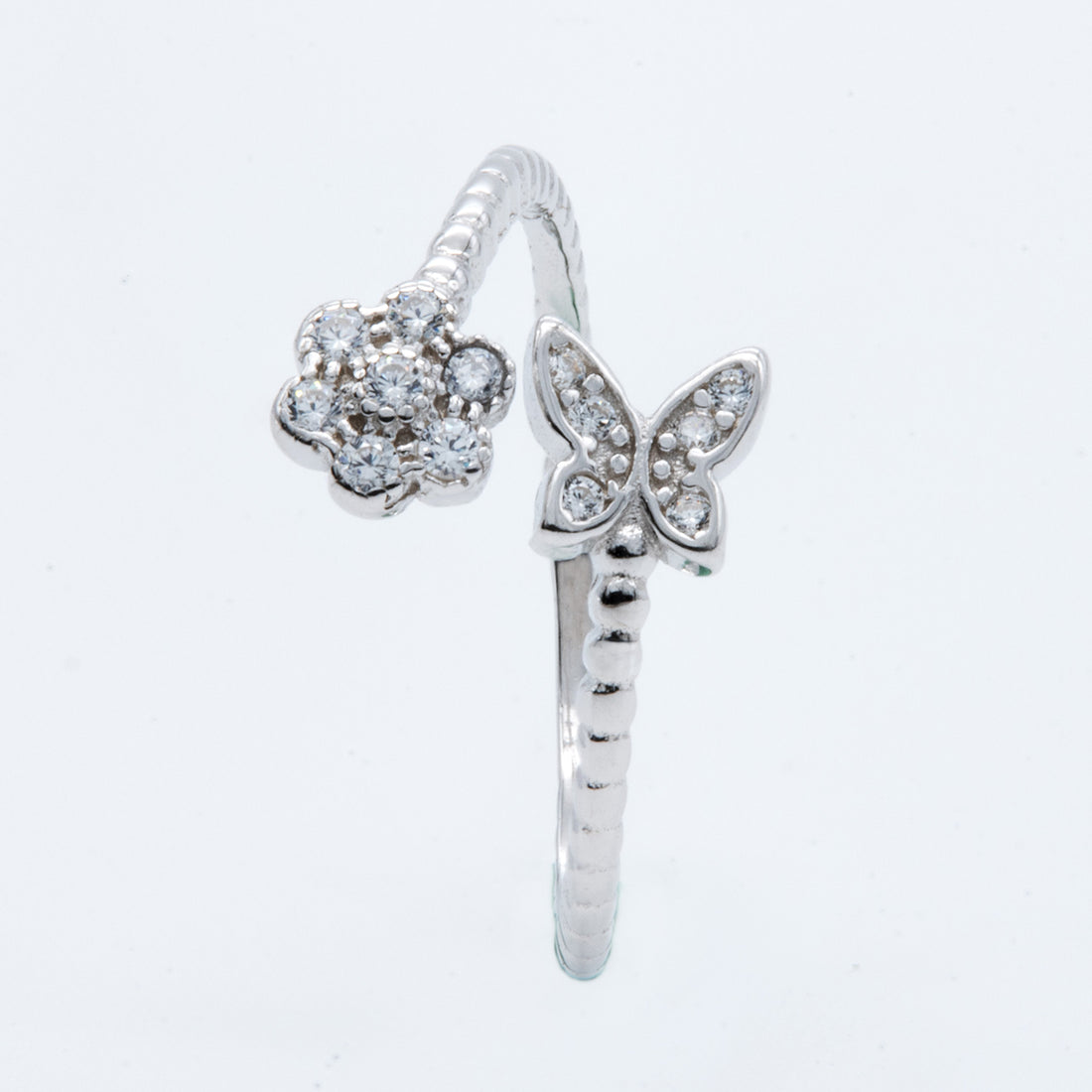 Butterfly Blossom Open Ring