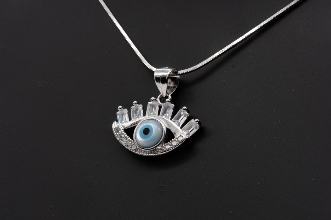 Elegant Evil Eye Pendant