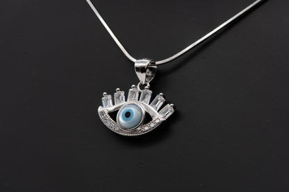 Elegant Evil Eye Pendant