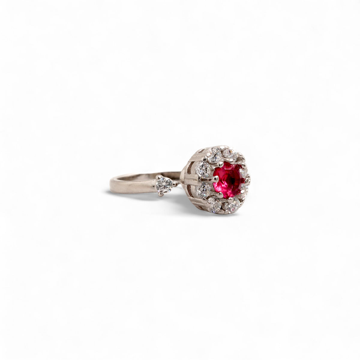 Ruby Spinner Ring – Mohh jewellery
