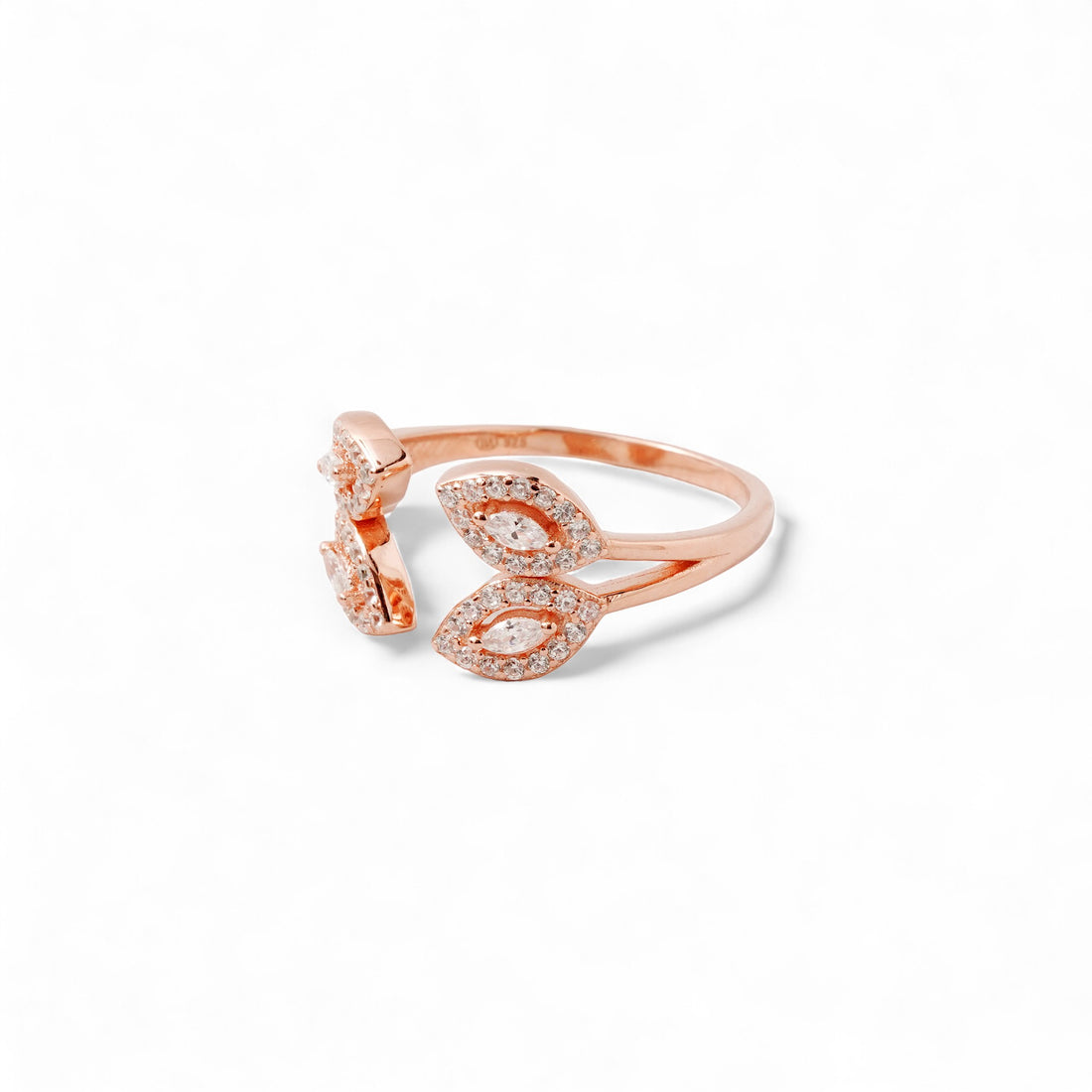 Quad Marquise Leaf Ring
