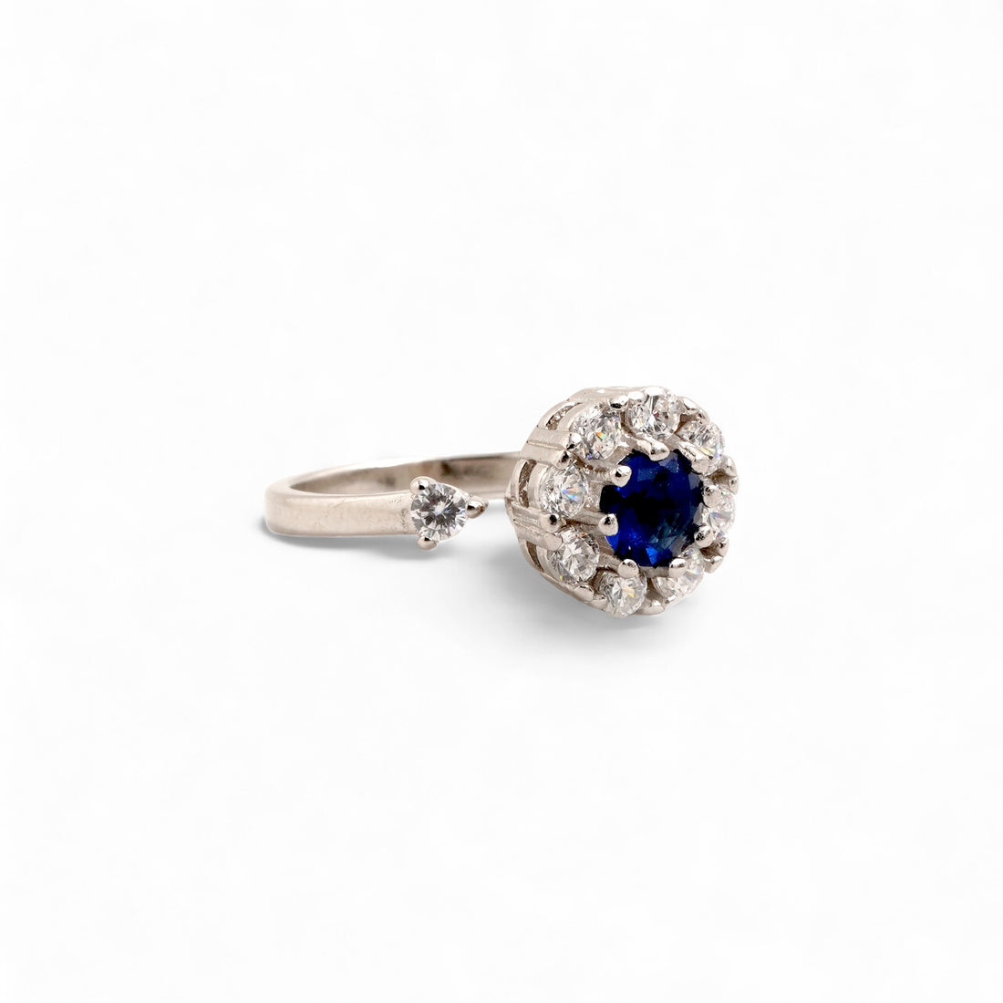 Sapphire Spinner Ring