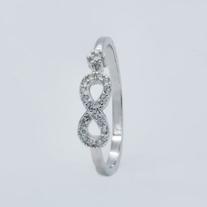 Infinity Zircon Ring