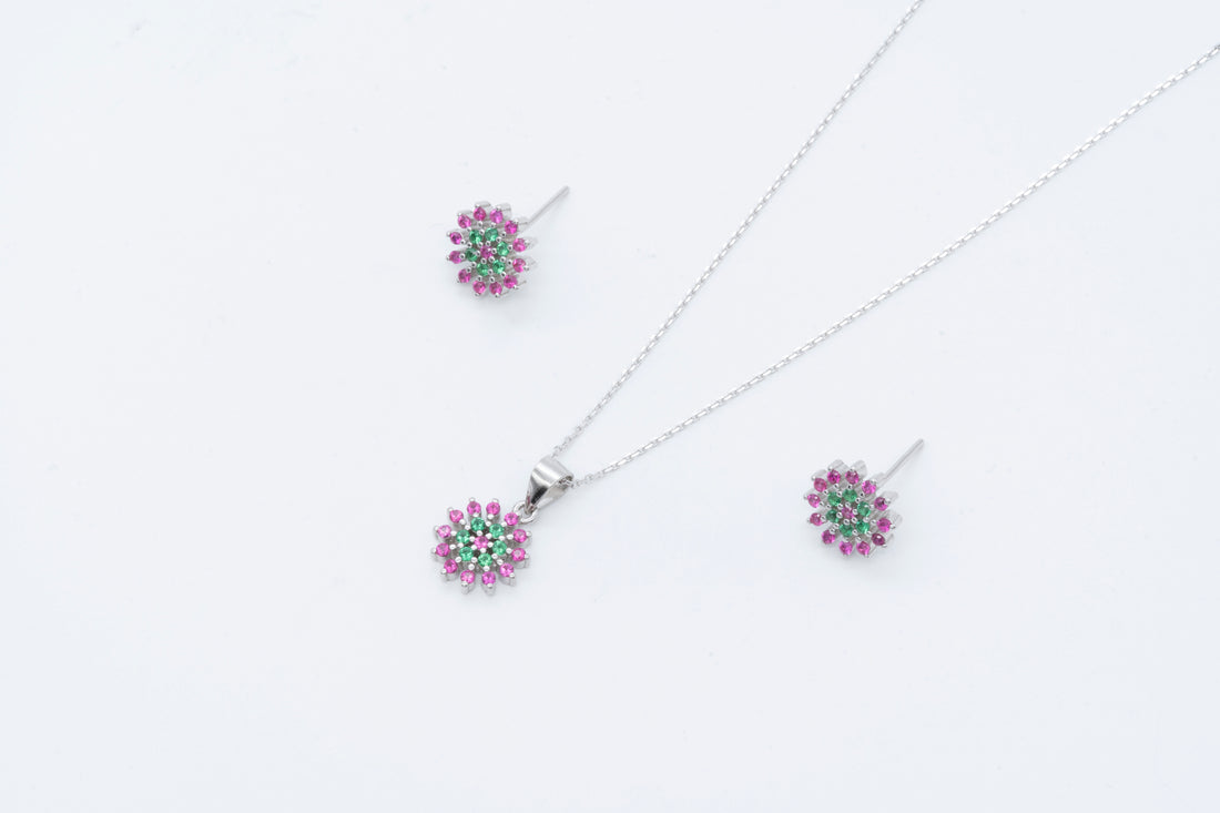 Blossom Radiance Silver Set