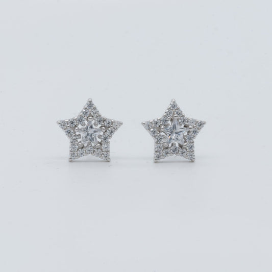 Twinkling Star Stud Earrings