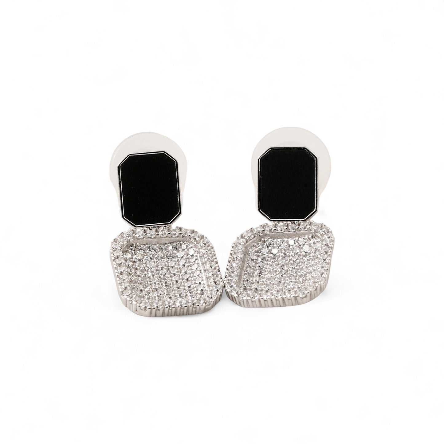 Luxe Diamond Drop Earrings