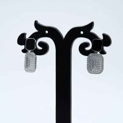 Luxe Diamond Drop Earrings