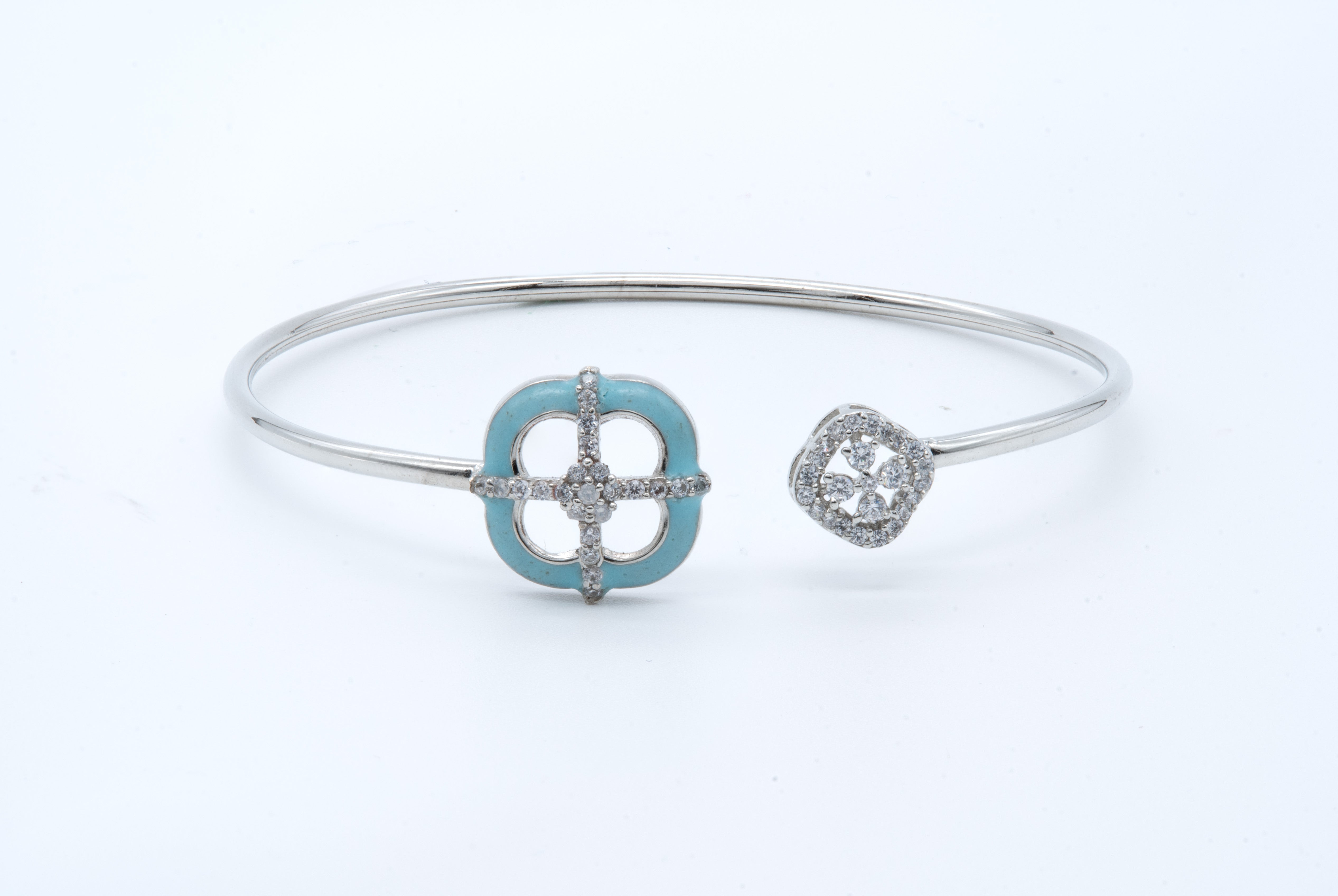 Turquoise Radiance Open Bangle