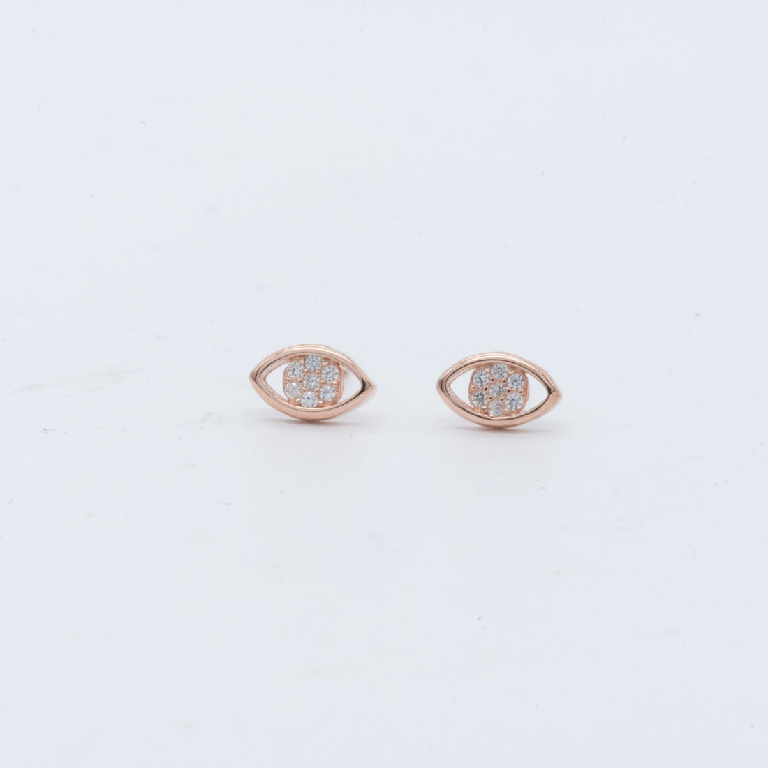 Tiny Teardrop Stud Earrings