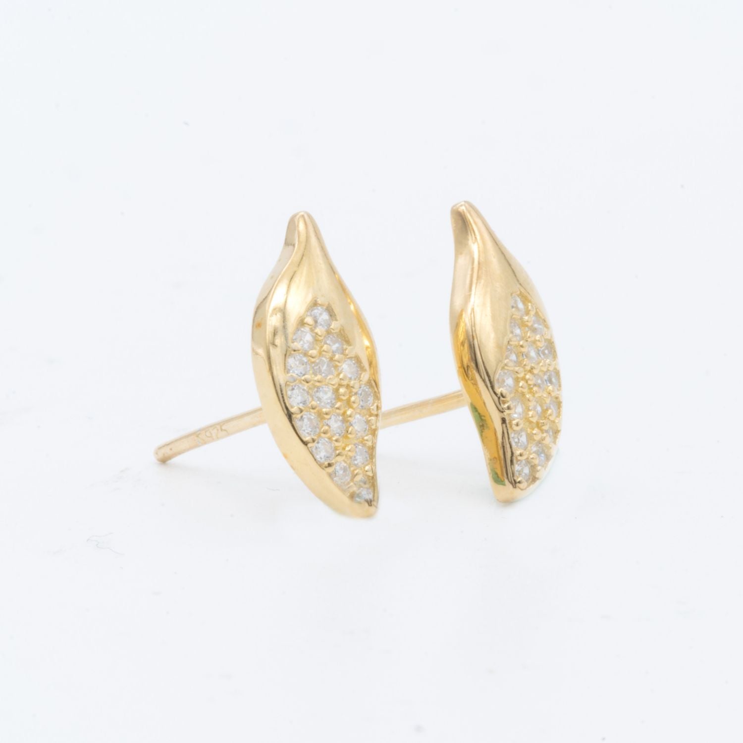 Golden Leaf Earrings