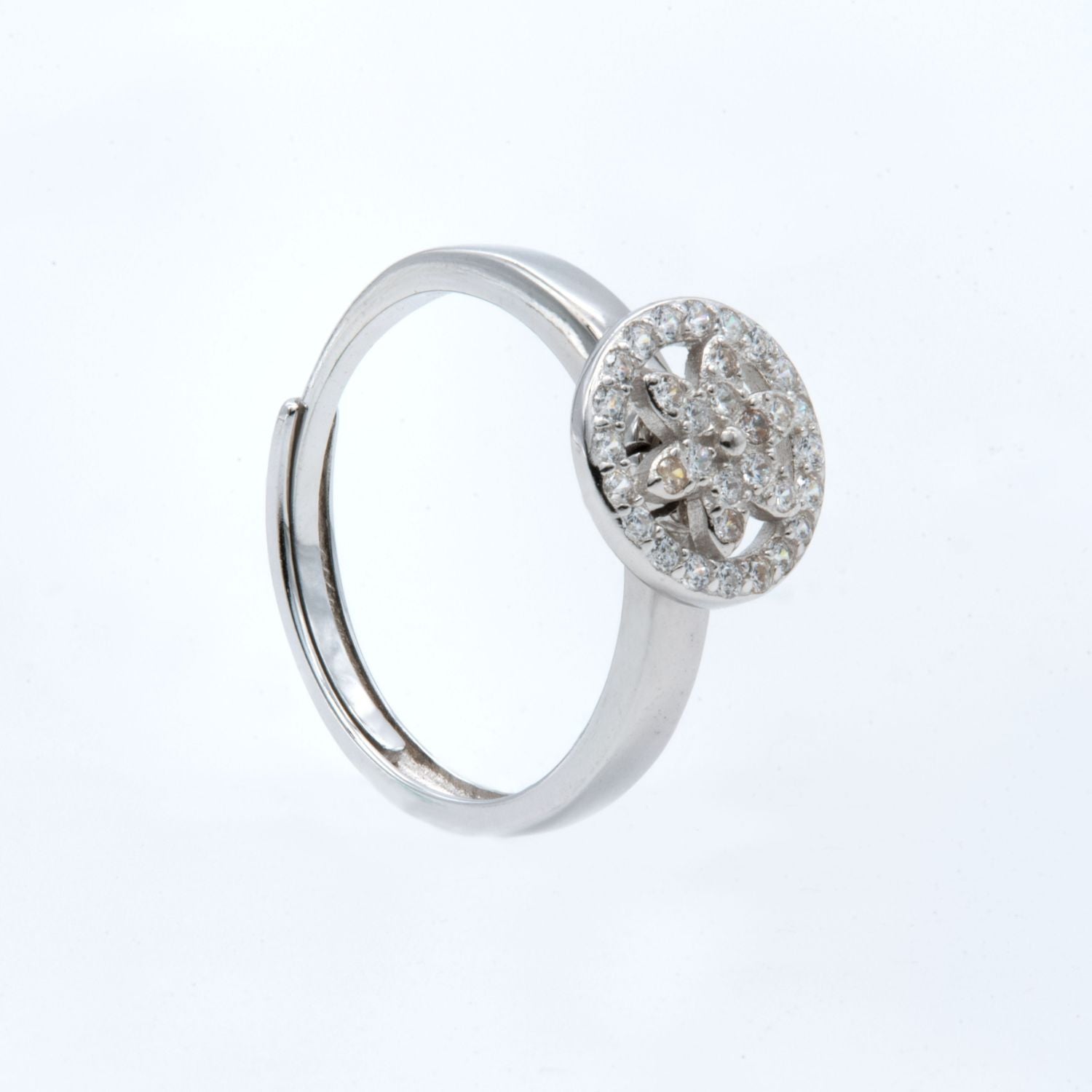 Daisy Halo Spinner Ring