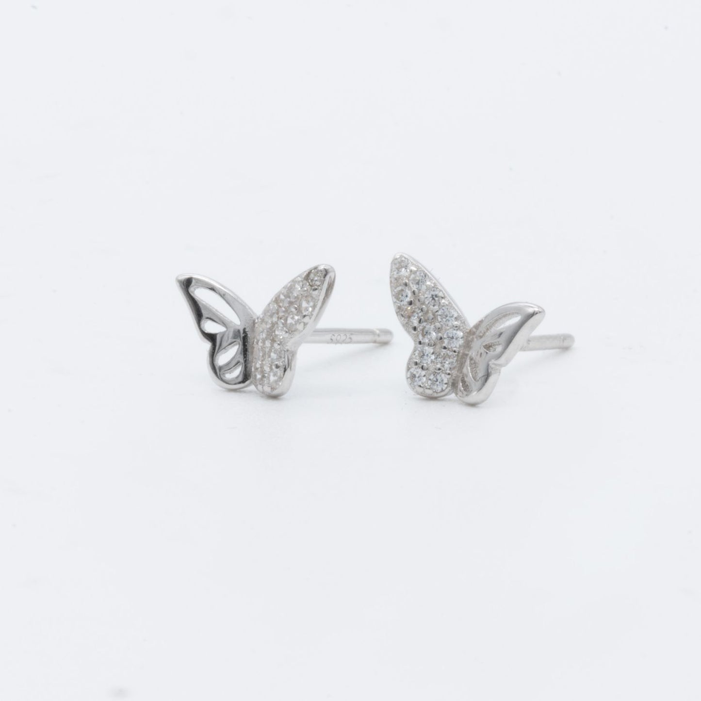 Tiny Butterfly Stud Earrings