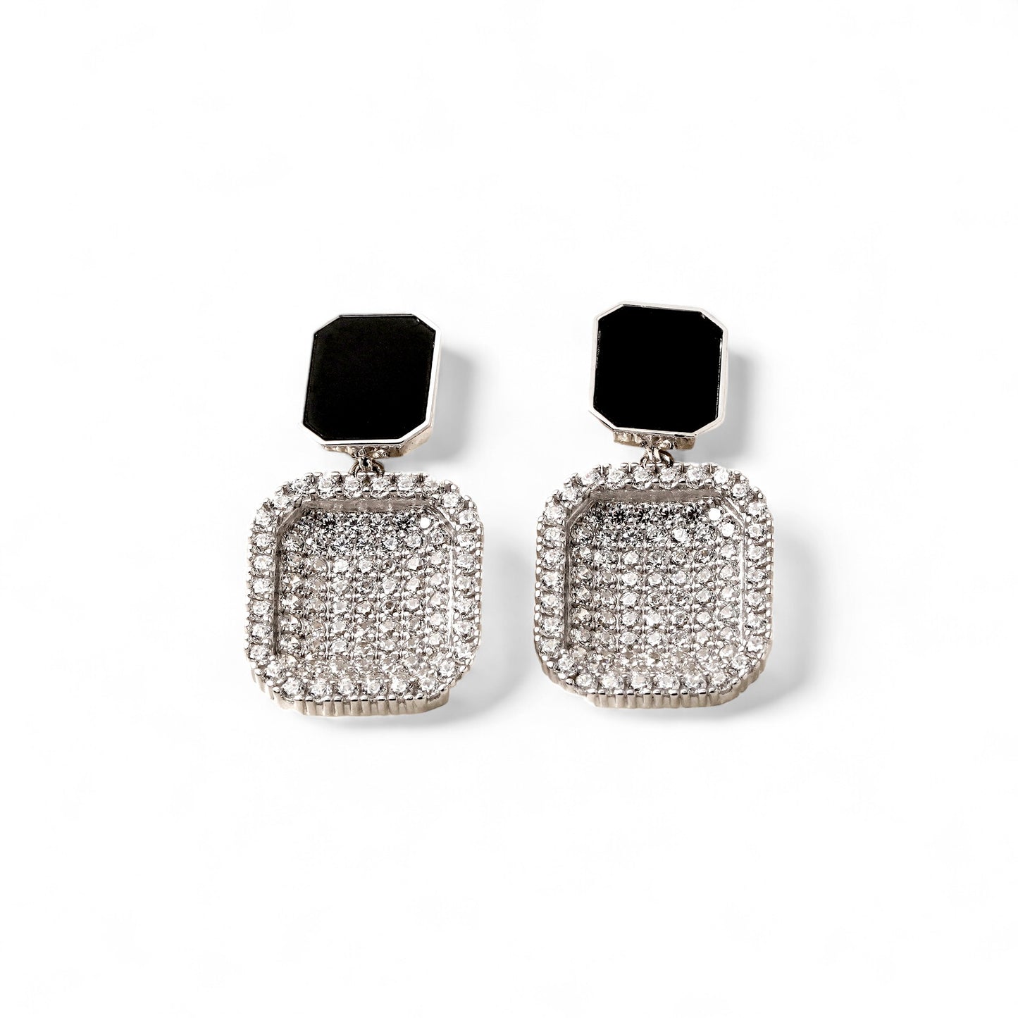 Luxe Diamond Drop Earrings