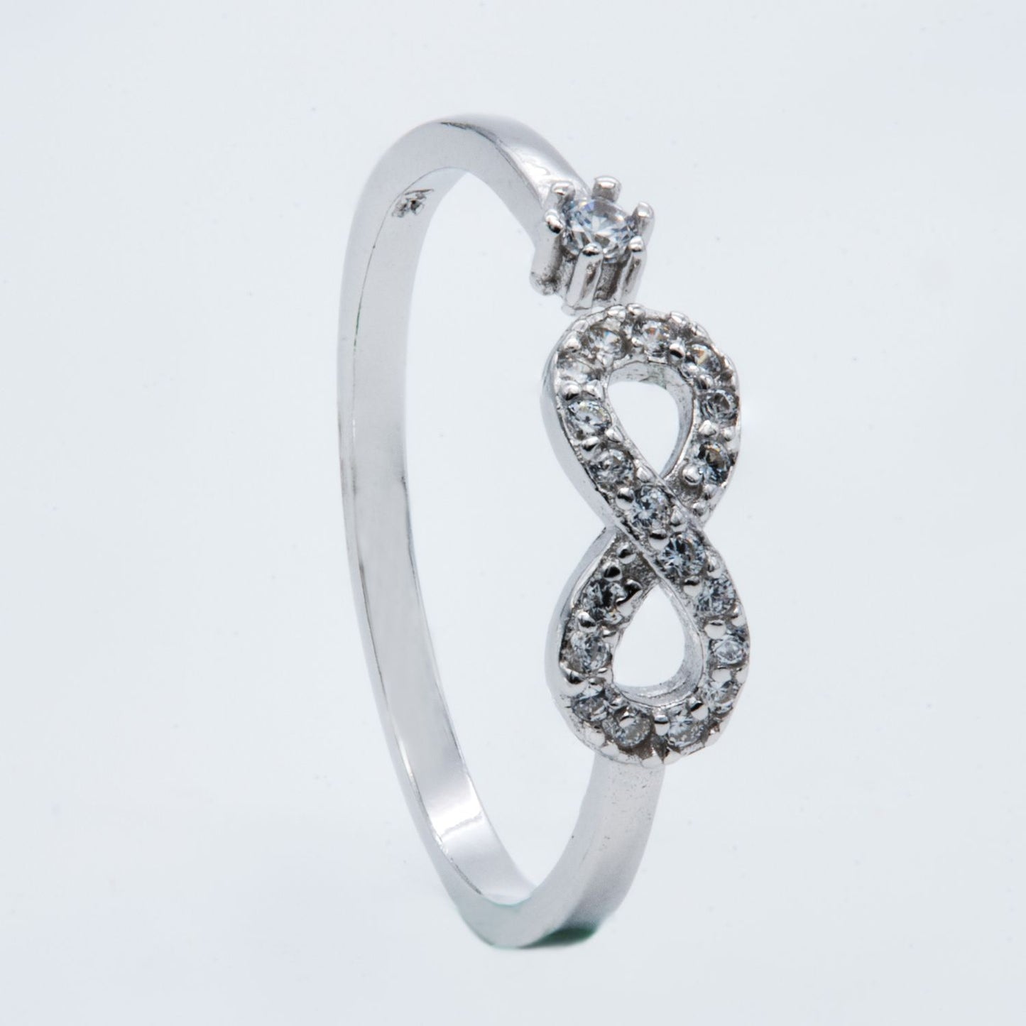 Infinity Zircon Ring