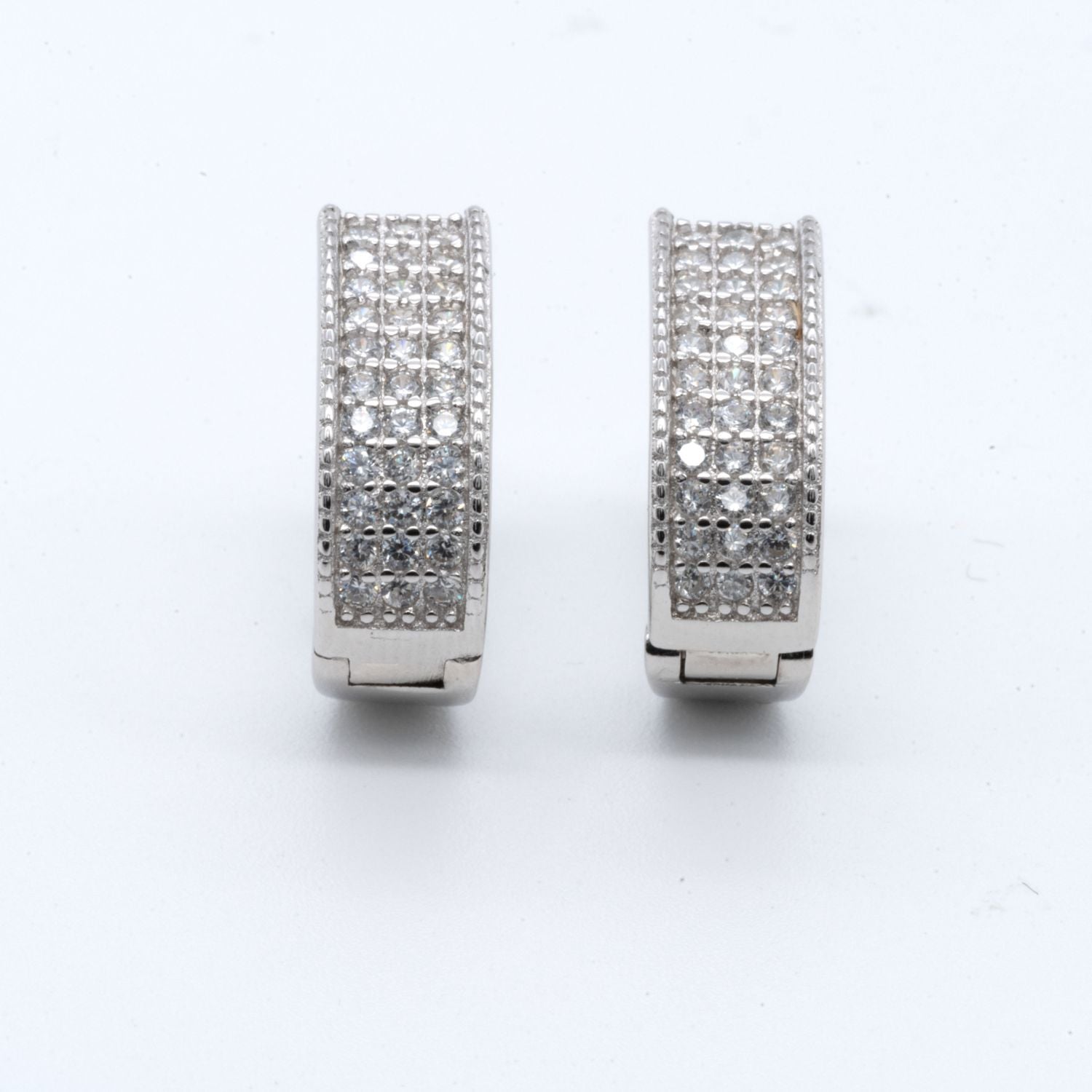 Crystal Bar Earrings