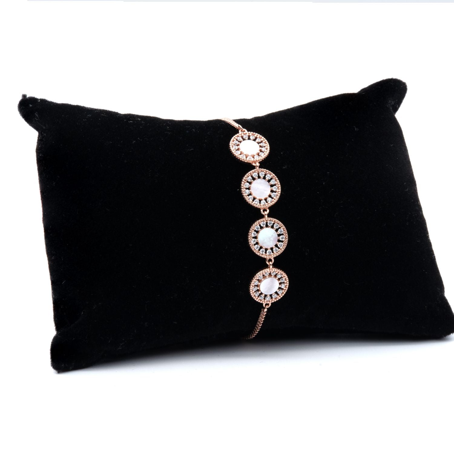 Radiant Rose Gold MOP Bracelet