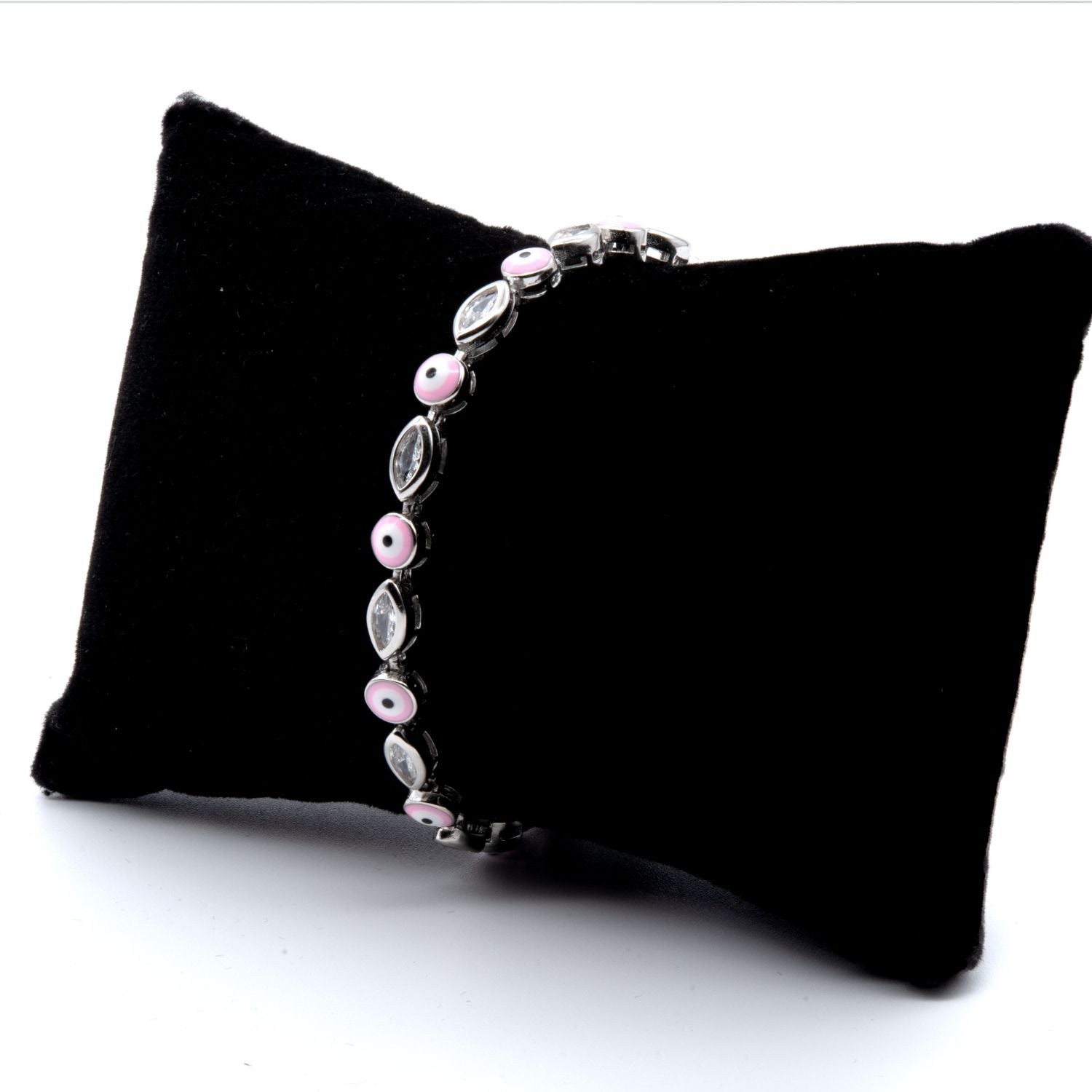 Evil Eye Pink Bracelet