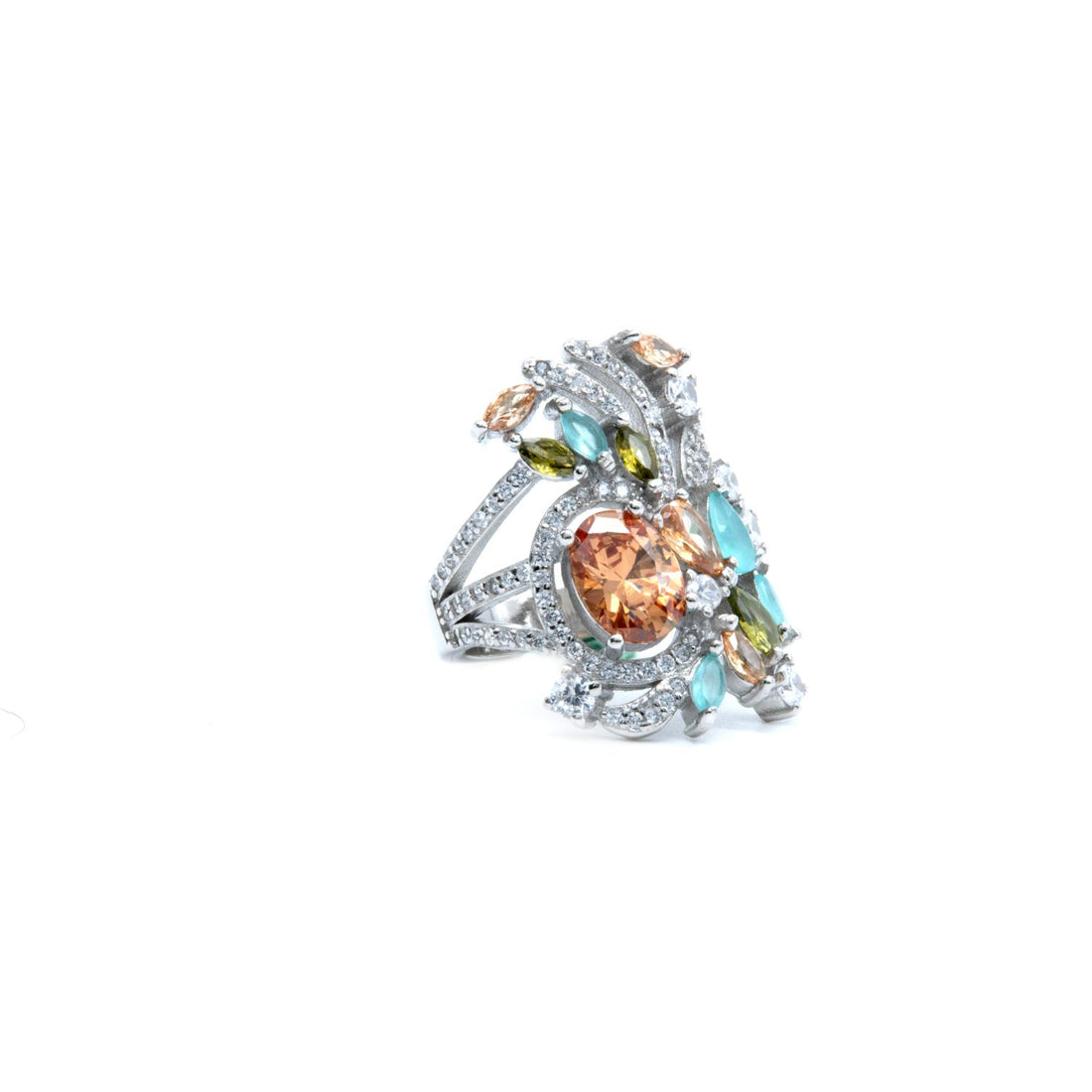 Splash of Colours Floral Ring
