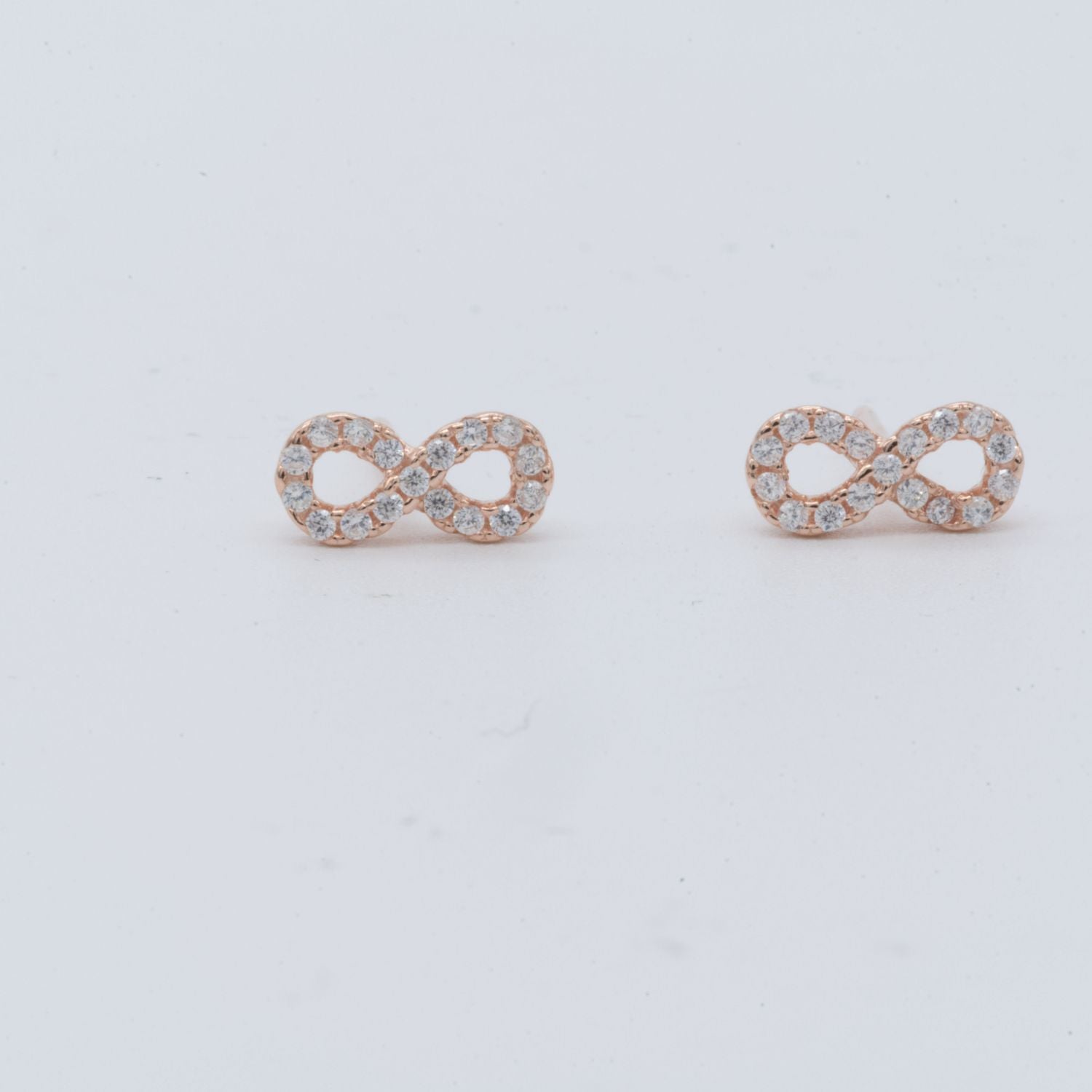 Mini Infinity Stud Earrings