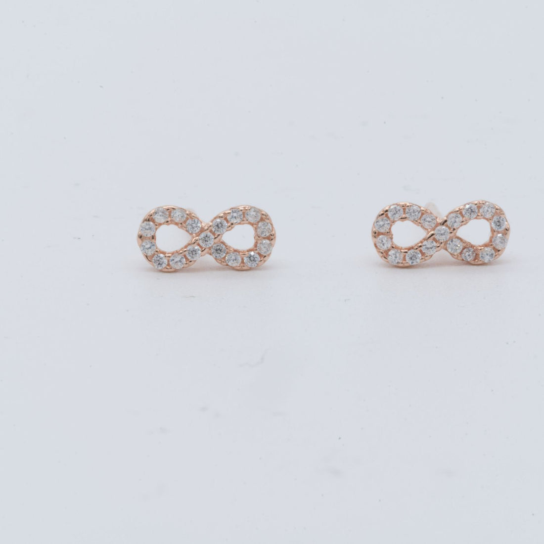 Mini Infinity Stud Earrings
