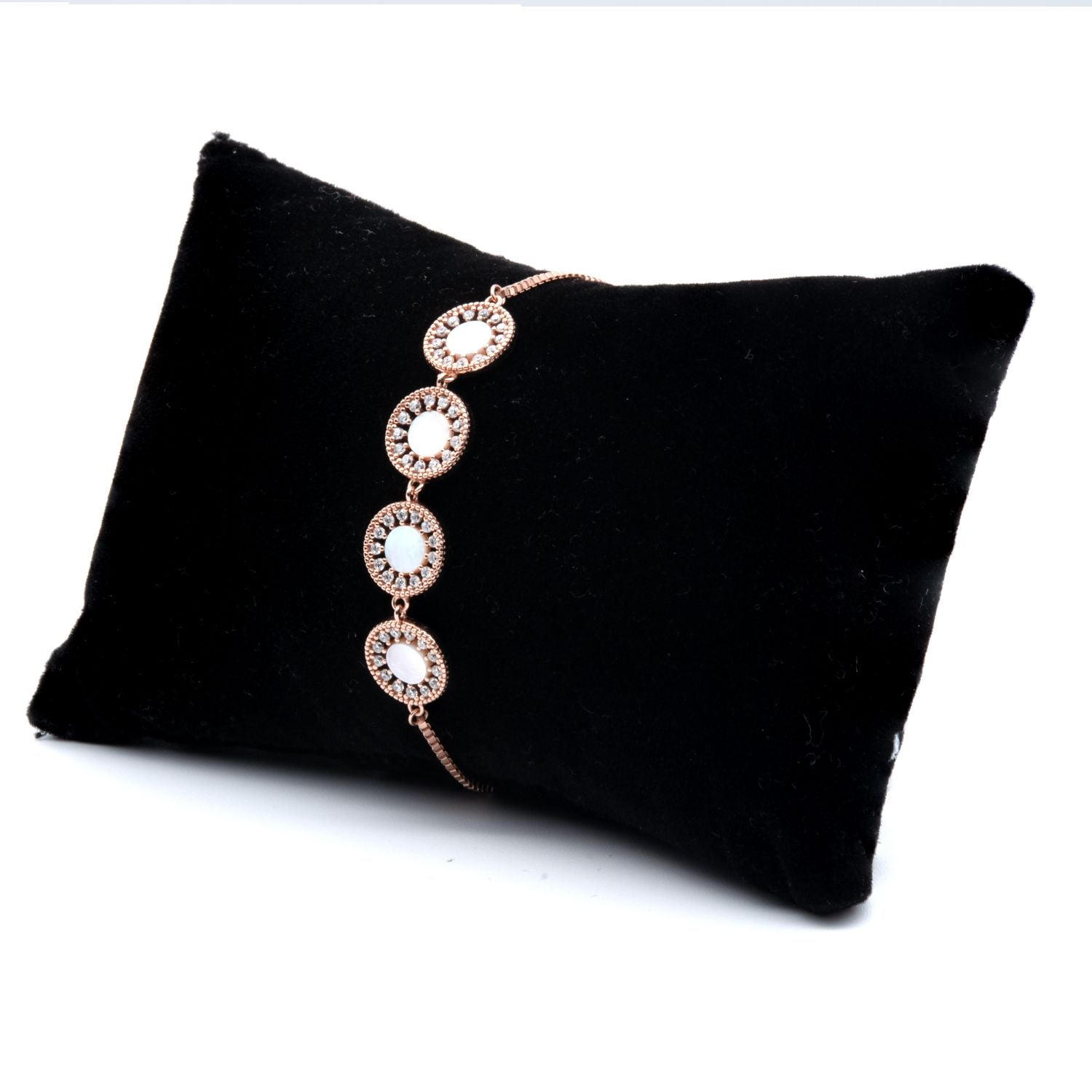 Radiant Rose Gold MOP Bracelet