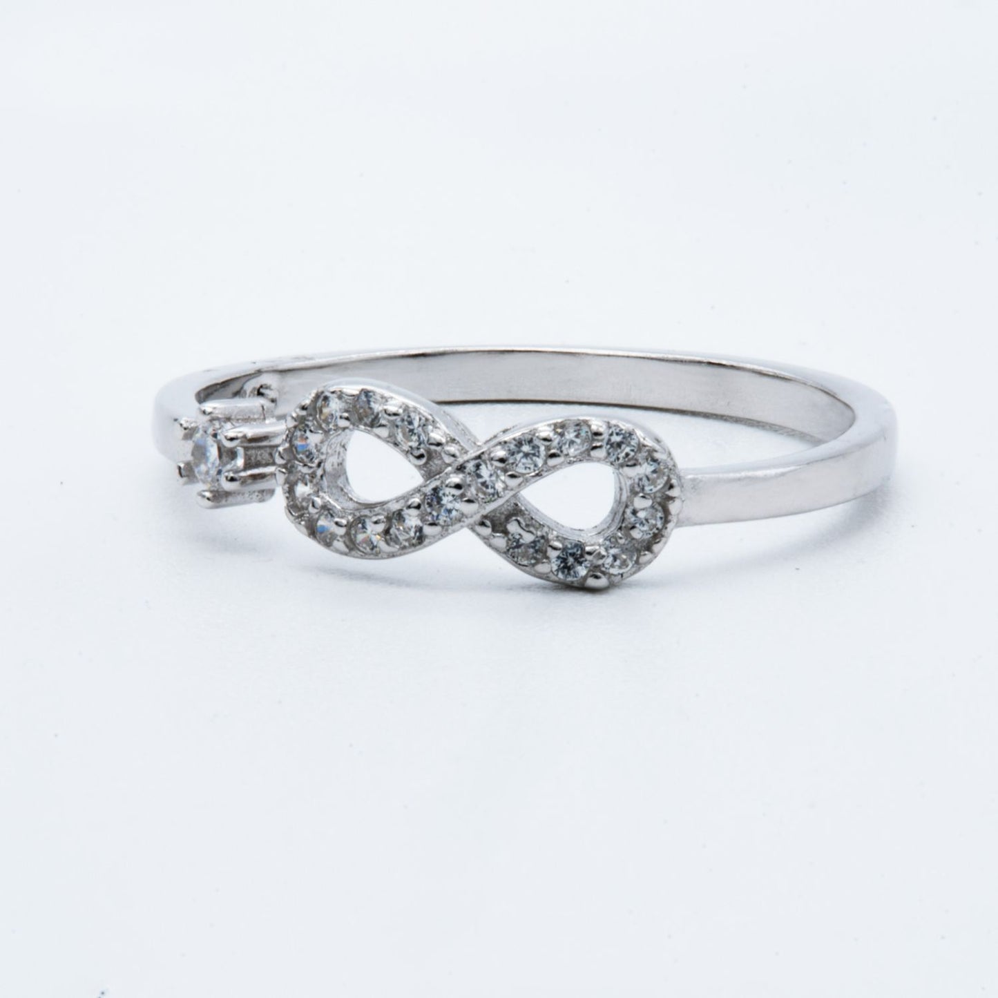 Infinity Zircon Ring