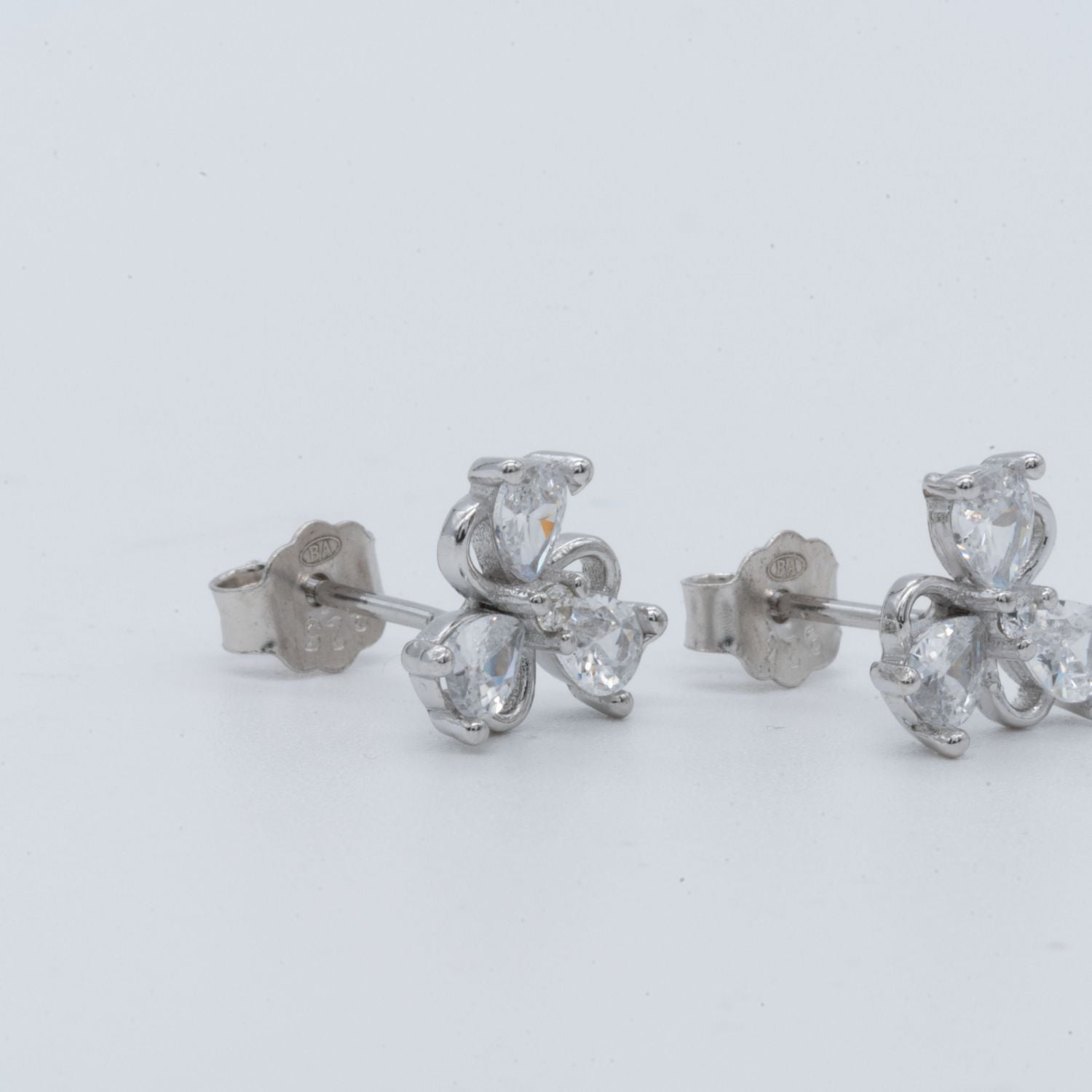 Crystal Bloom Stud Earrings