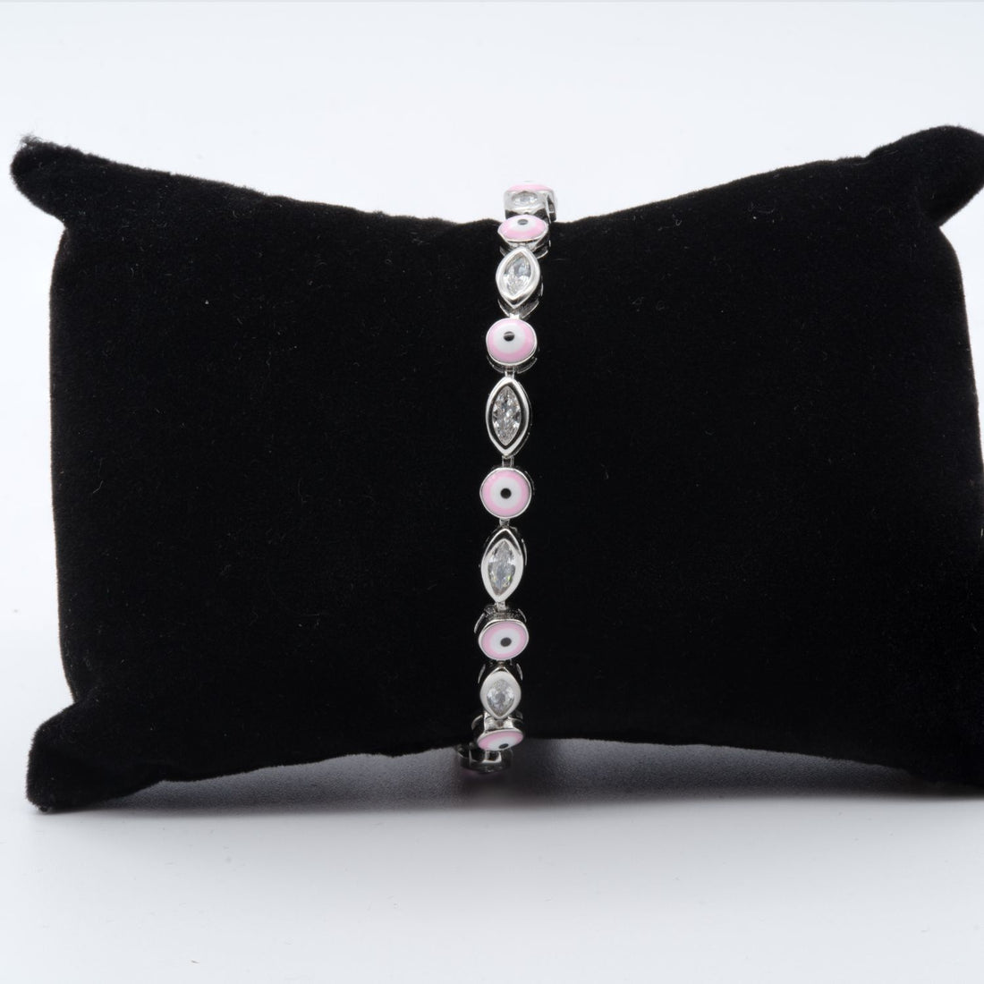 Evil Eye Pink Bracelet