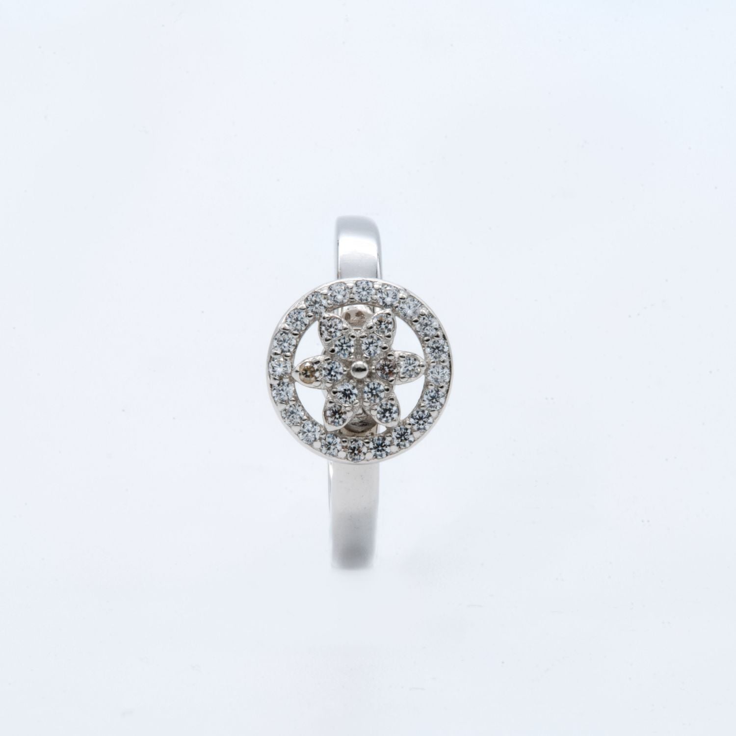 Daisy Halo Spinner Ring