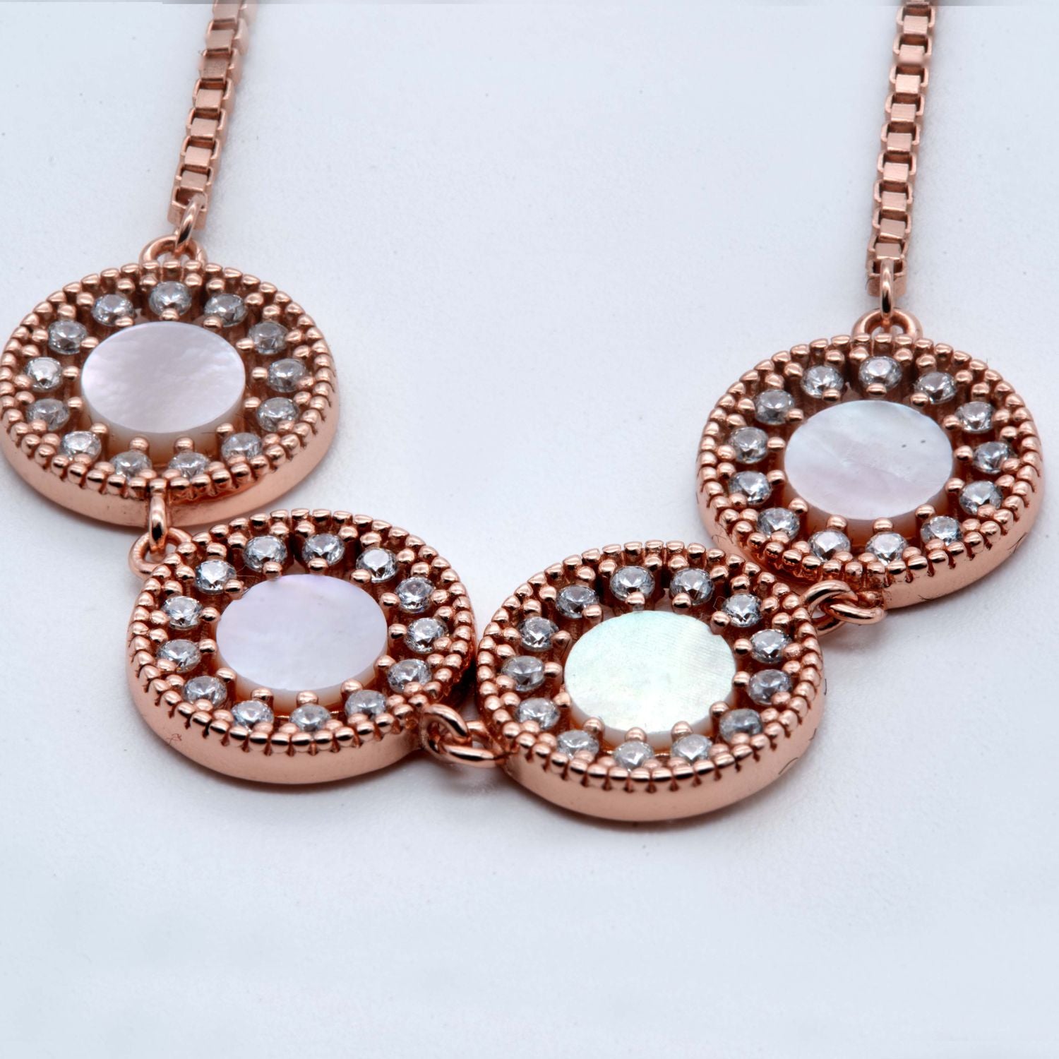 Radiant Rose Gold MOP Bracelet