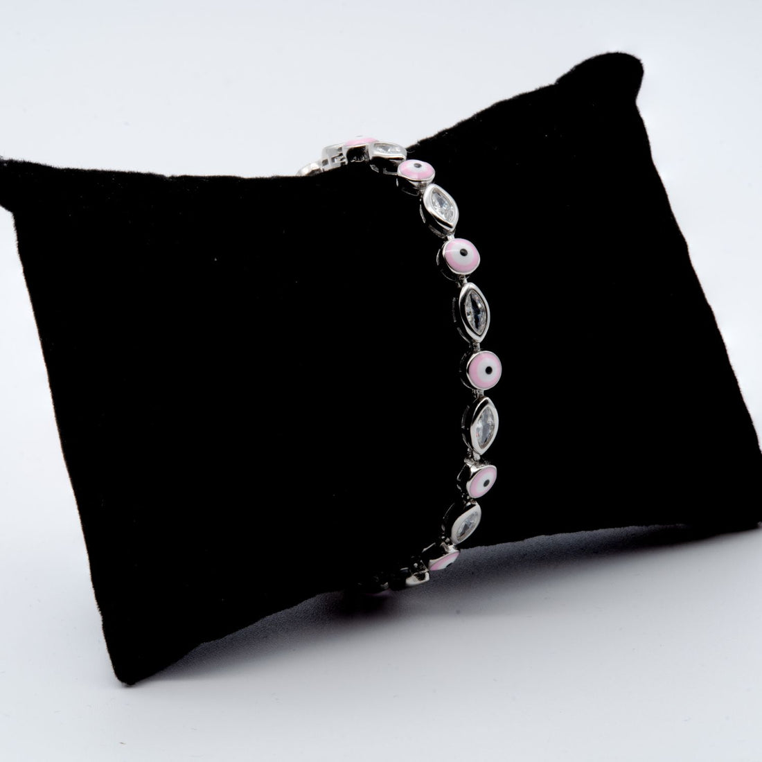 Evil Eye Pink Bracelet