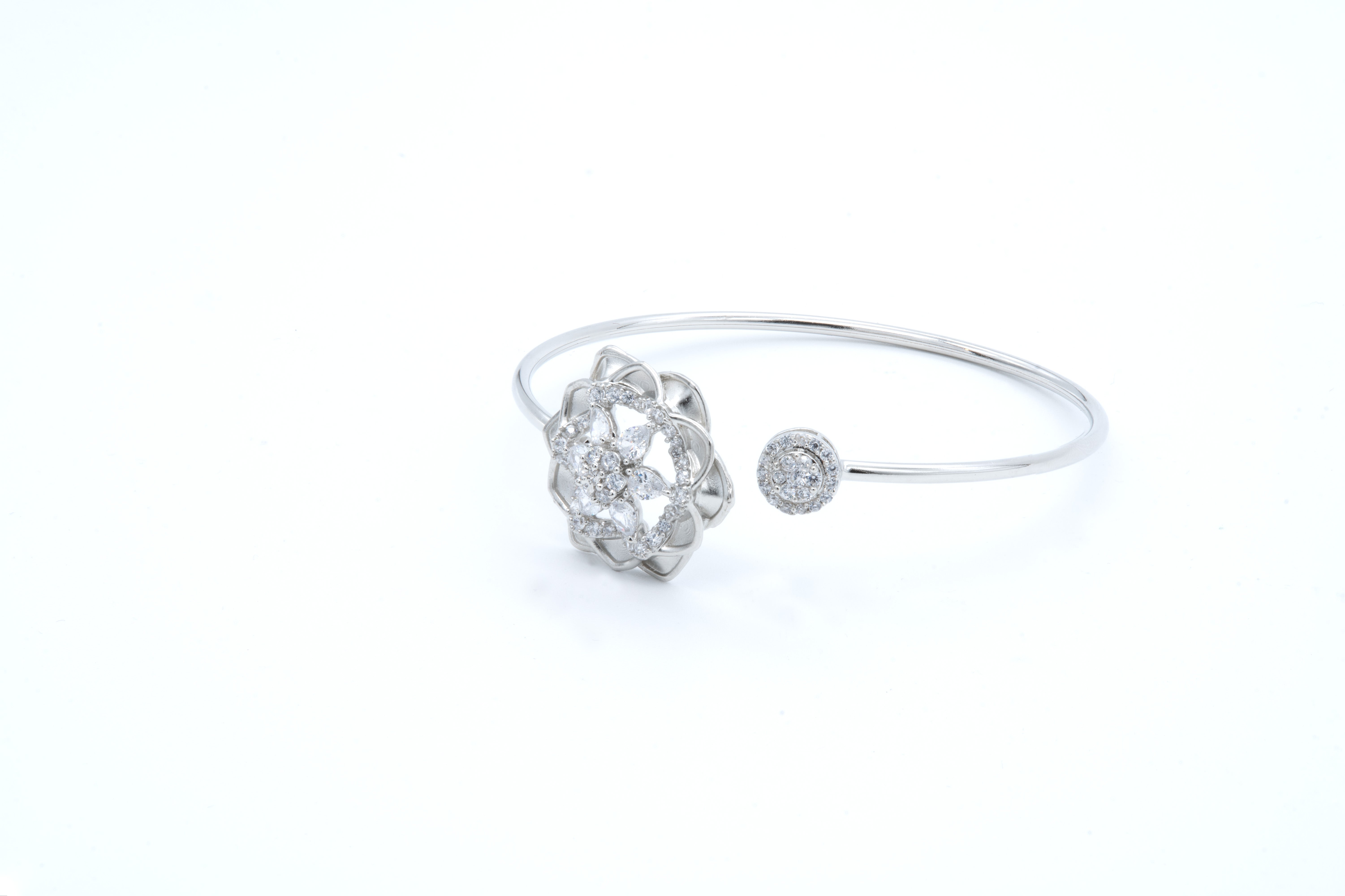 Radiant Floral Duo Bracelet