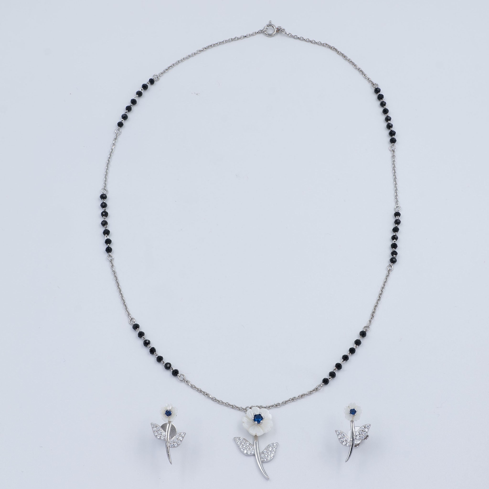 Blooming Flower Mangalsutra Set