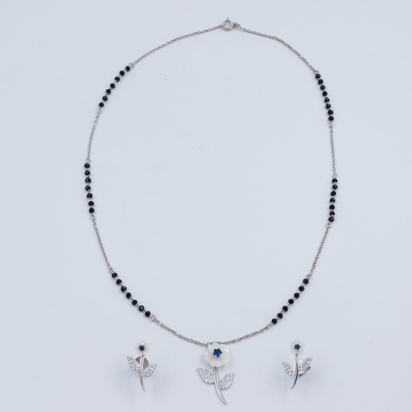 Blooming Flower Mangalsutra Set