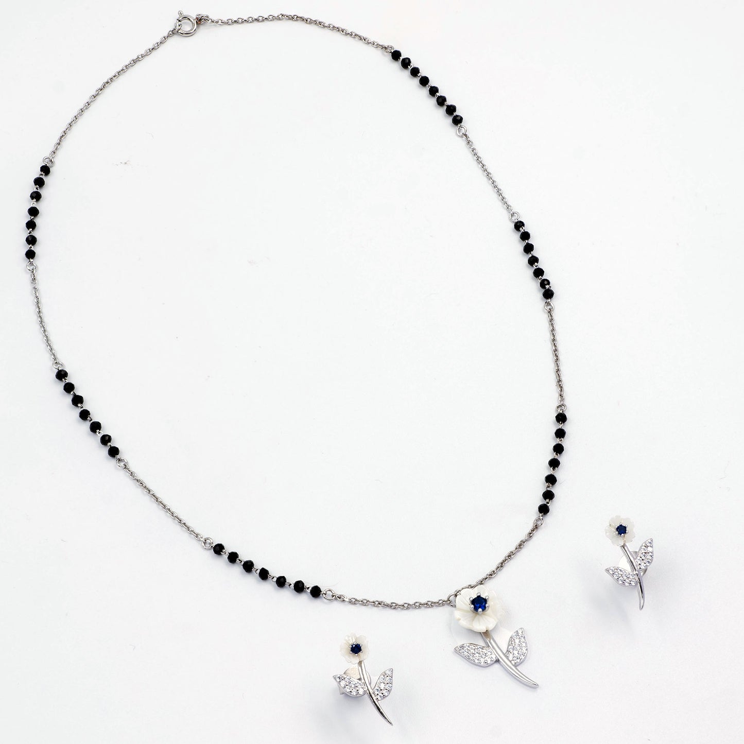 Blooming Flower Mangalsutra Set