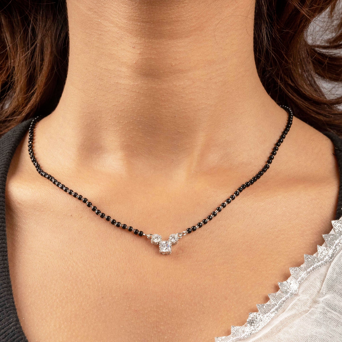 Triple Solitaire Mangalsutra