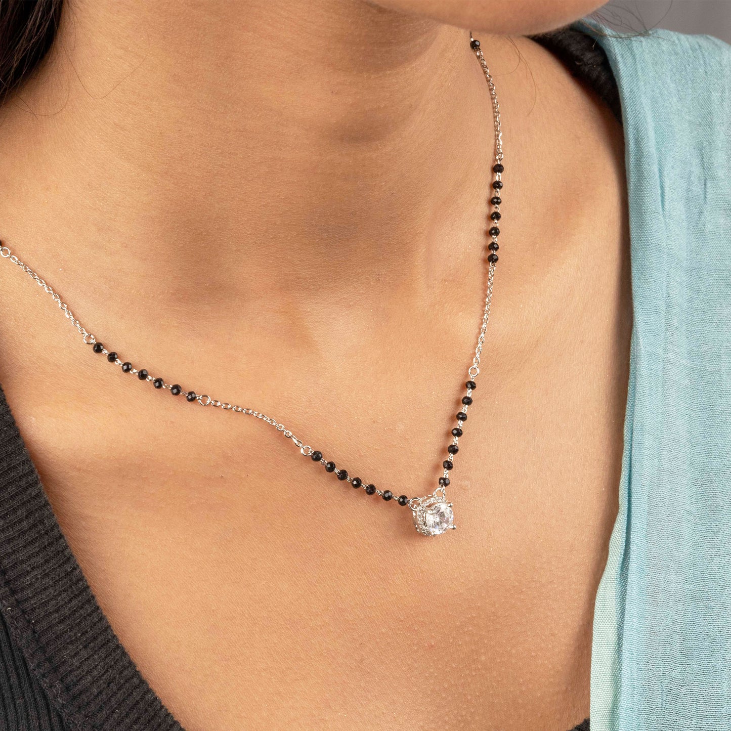 Minimal Solitaire Mangalsutra