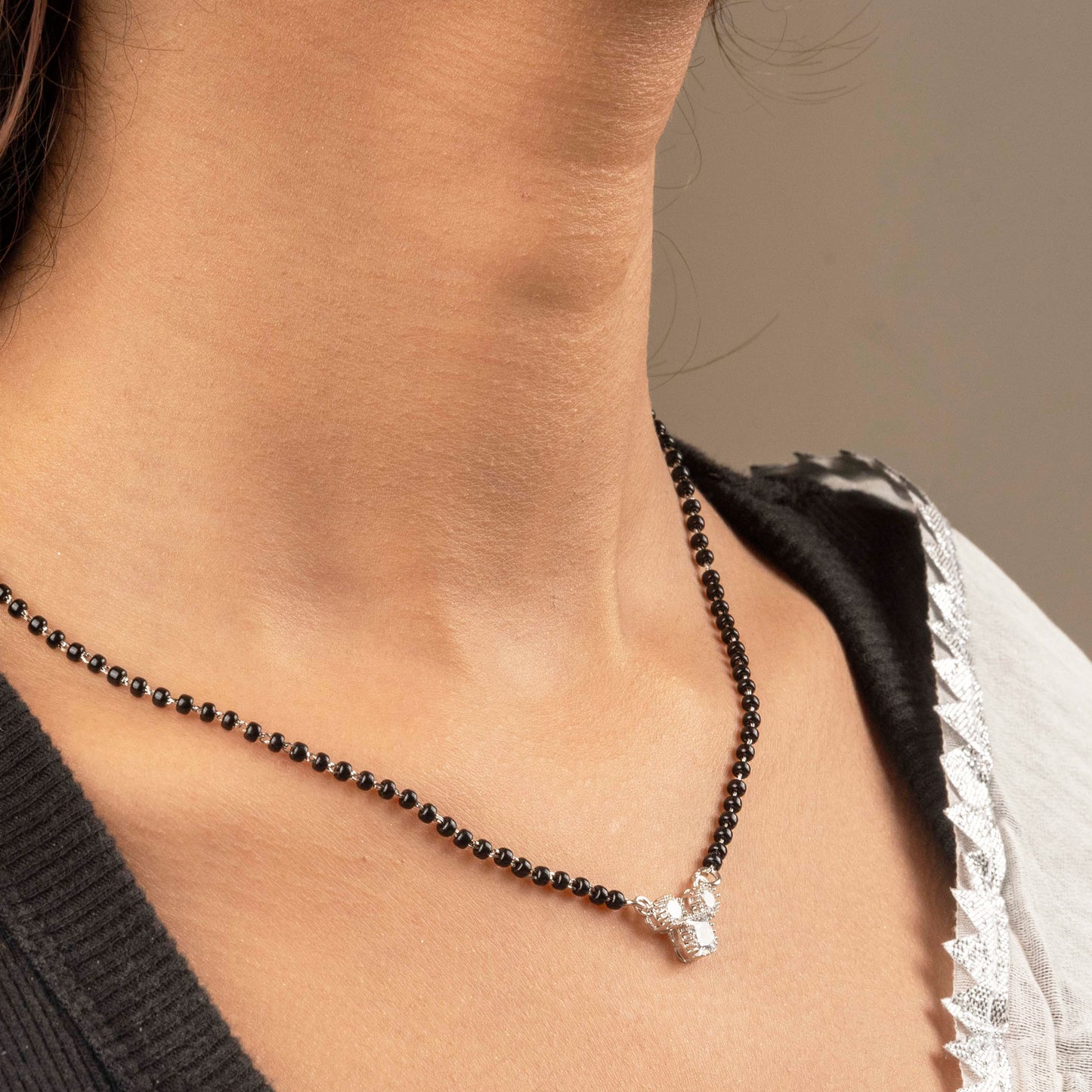 Triple Solitaire Mangalsutra