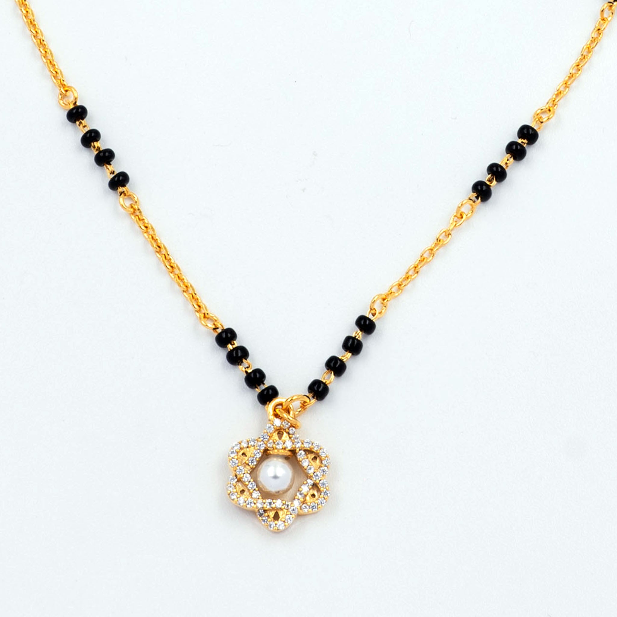 Pearl Charm Mangalsutra