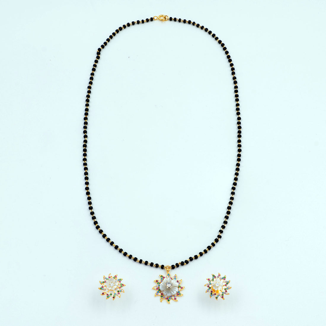 Radiant Blossom Mangalsutra Set