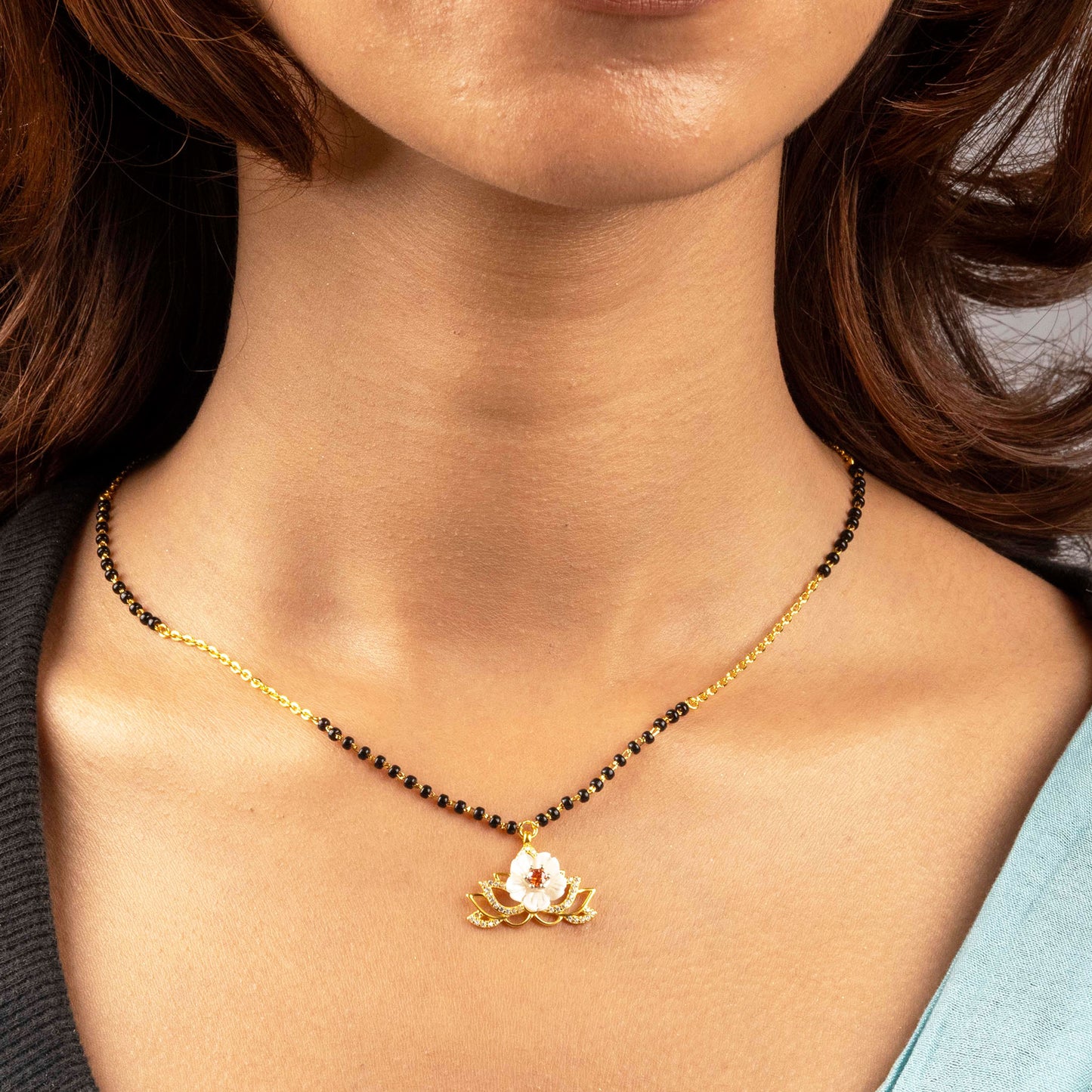 Lotus Bloom Mangalsutra