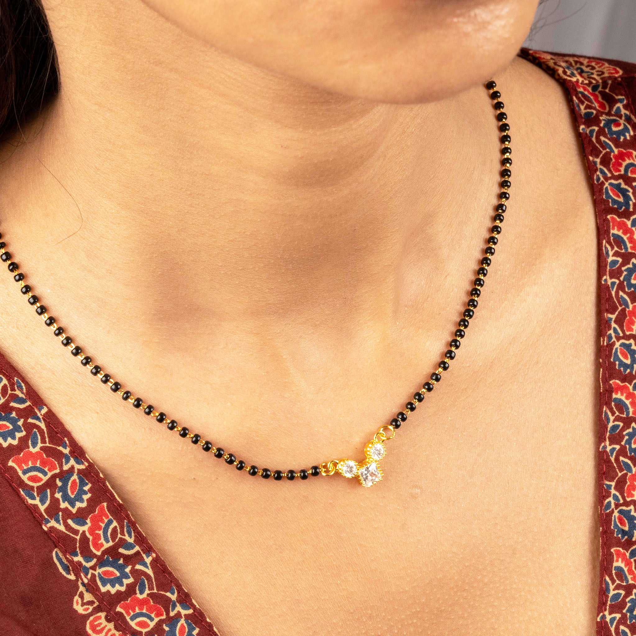 Triple Solitaire Mangalsutra