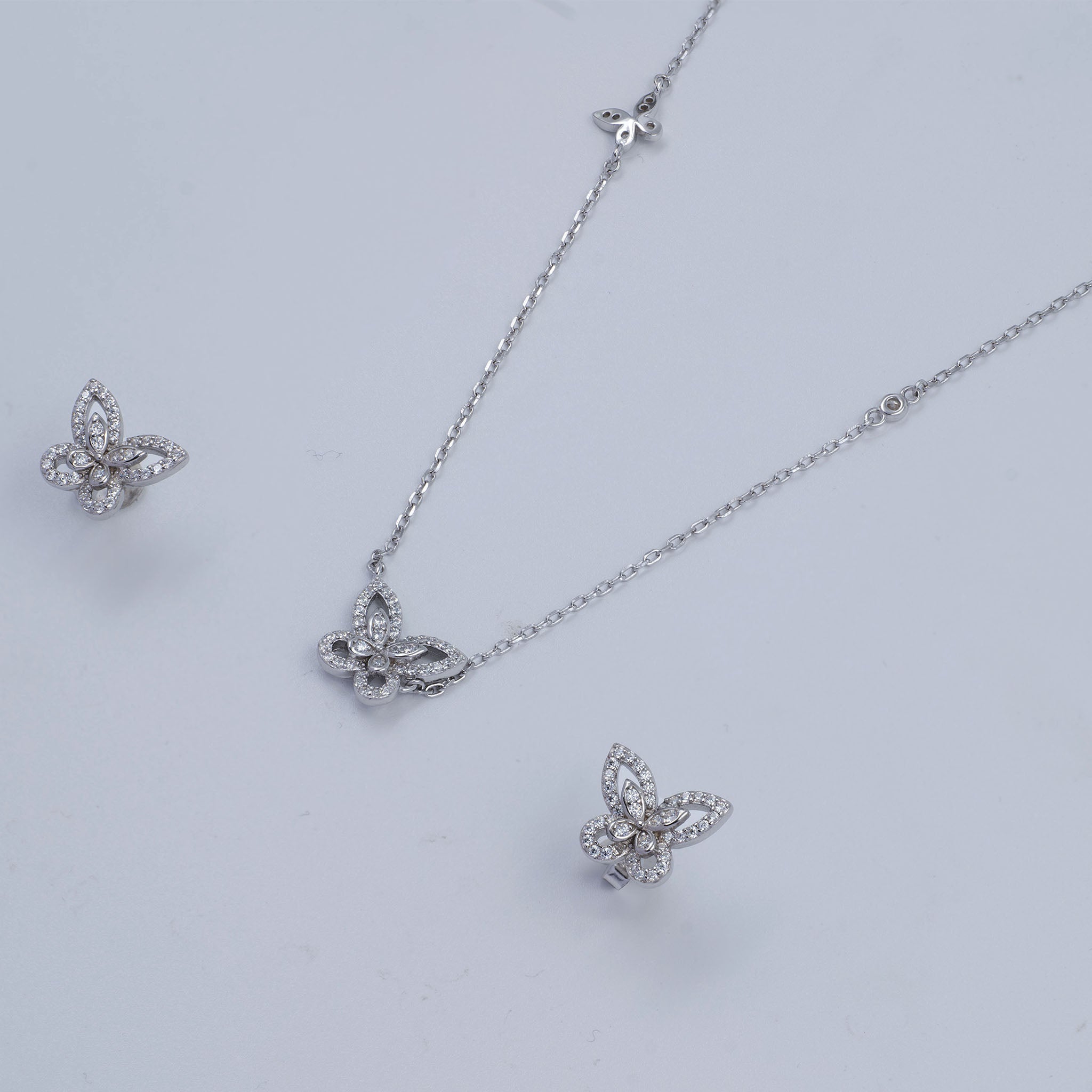 Butterfly Garden Necklace