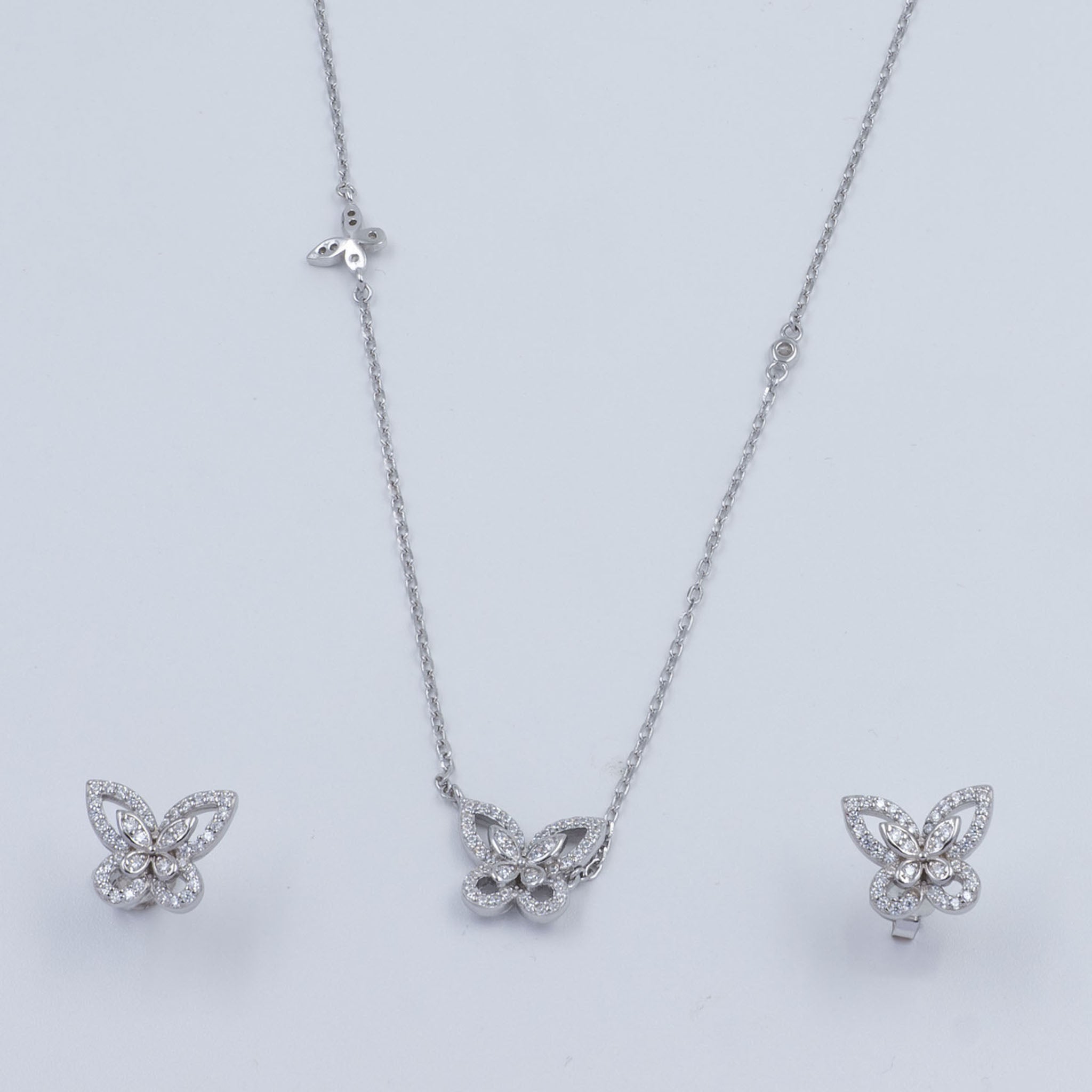 Butterfly Garden Necklace