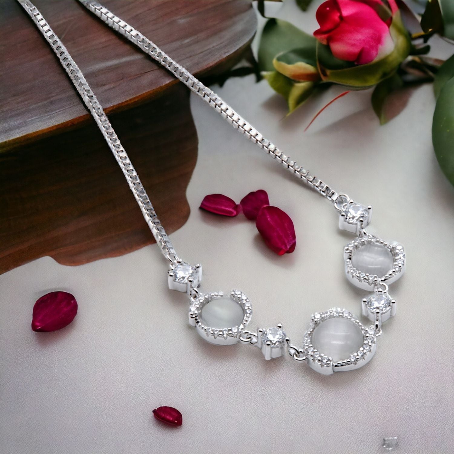 Lunar Elegance Adjustable Bracelet