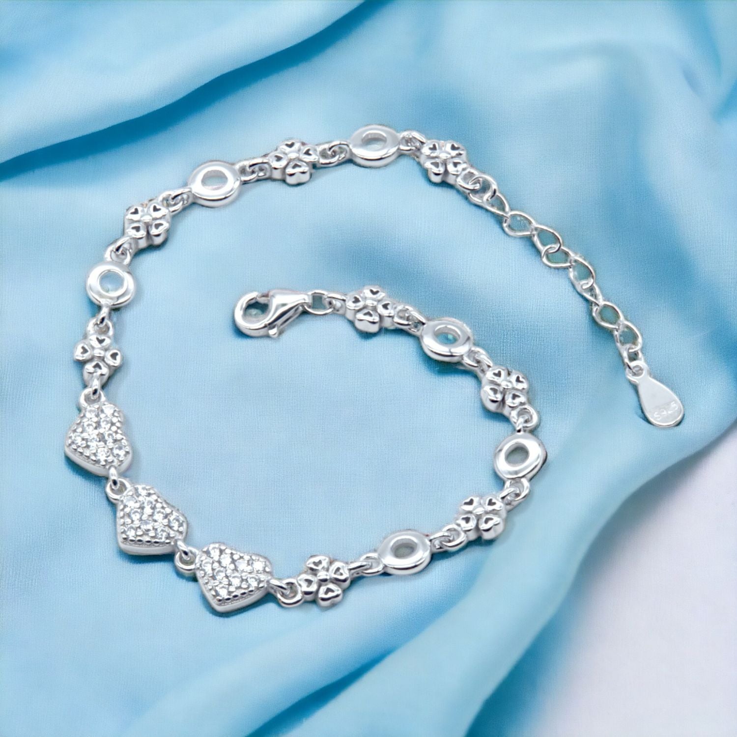 Hearts and Blossoms Bracelet